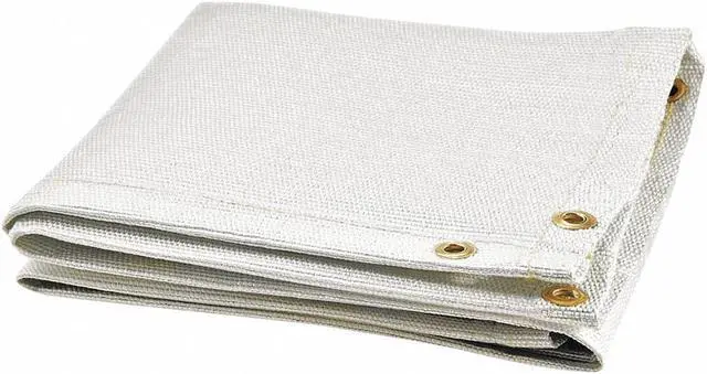 Alt view image 2 of 5 - STEINER 367-6X8 Welding Blanket, Fiberglass, 8 ft. W., 6 ft. H., 32 oz/sq yd,