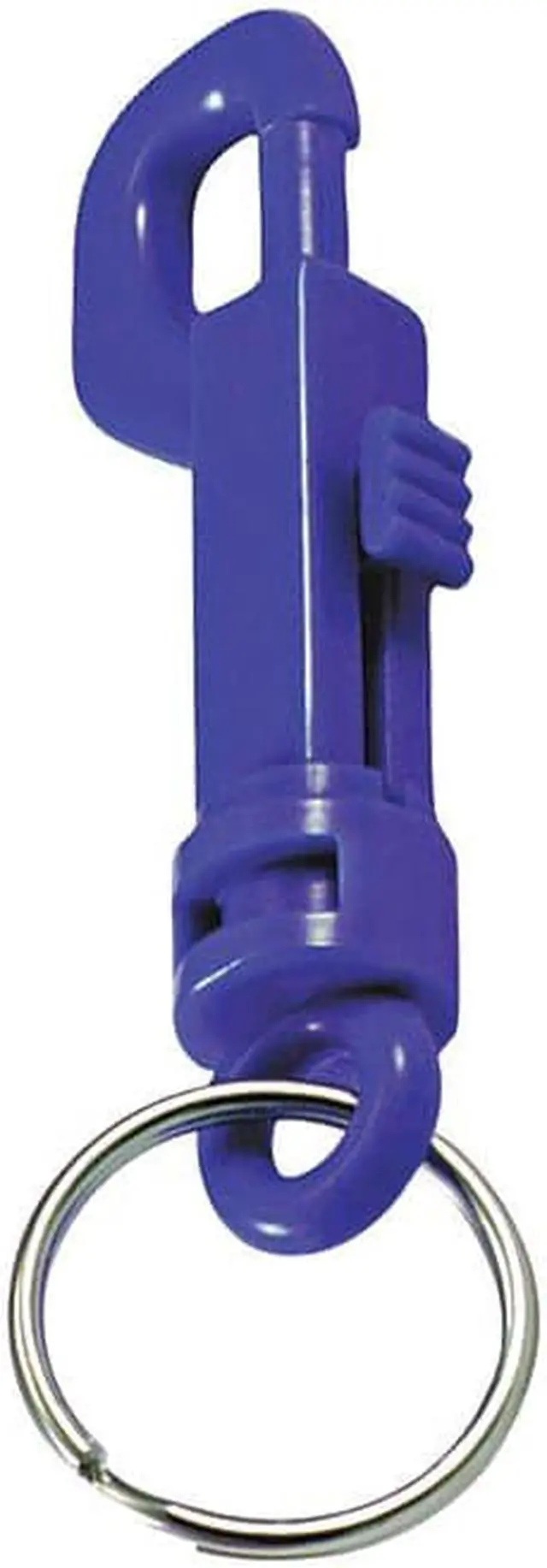Main image of Lucky Line Products Plastic Key Clip, Plastic, Blue, PK25 Blue  Plastic  41530