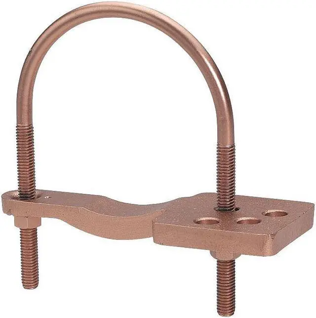 Alt view image 3 of 3 - Pipe Ground Clamp, 8In
