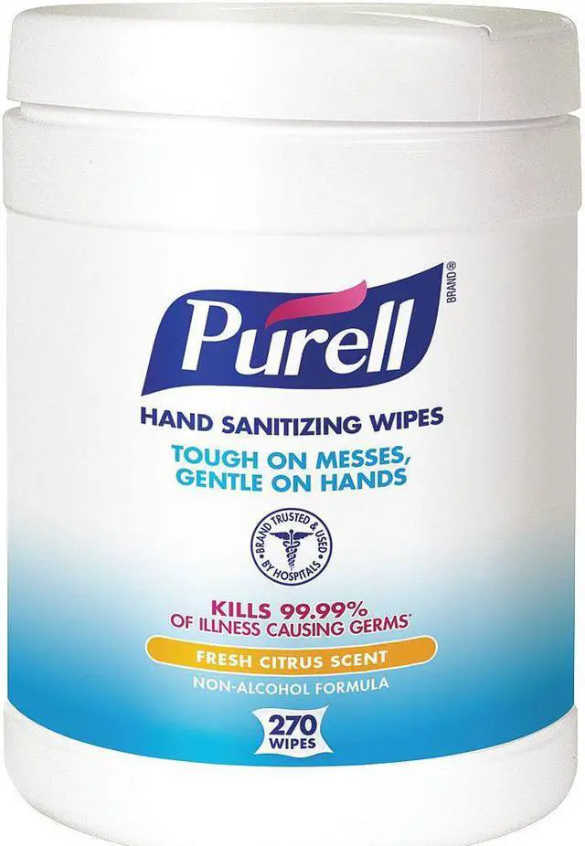 Alt view image 2 of 4 - Go-Jo Ind. 270Ct Purell Wipes 9113-06 Unit: EACH