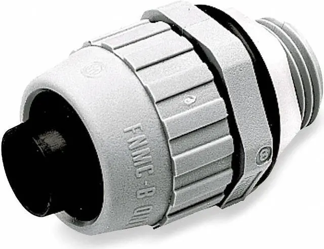 Main image of HUBBELL WIRING DEVICE-KELLEMS P100NGYA Conduit Fitting Connector, 1 in,