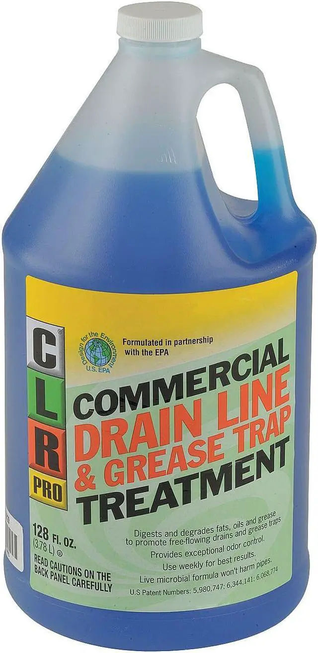 Alt view image 3 of 11 - CLR G-GRT-4PRO CLR PRO Commercial Drain Line & Grease Trap Treatment, 1 gal