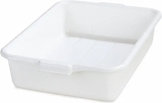 Main image of CARLISLE FOODSERVICE N4401002 Tote Box, White, Polyethylene