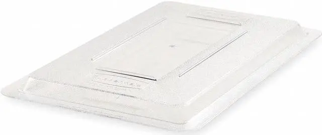 Alt view image 2 of 7 - RUBBERMAID FG330200CLR Lid,Food/Tote,Clear,26 x 18 In.