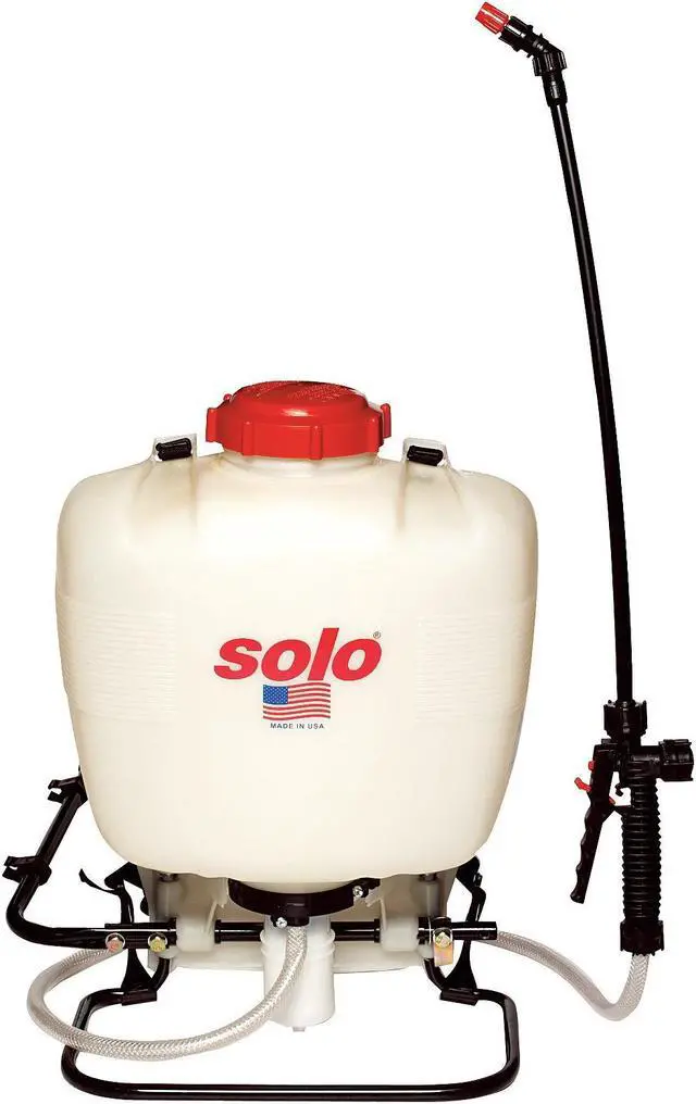 Alt view image 7 of 13 - SOLO 425 4 gal. Backpack Sprayer, Polyethylene Tank, Cone, Fan, Jet Spray