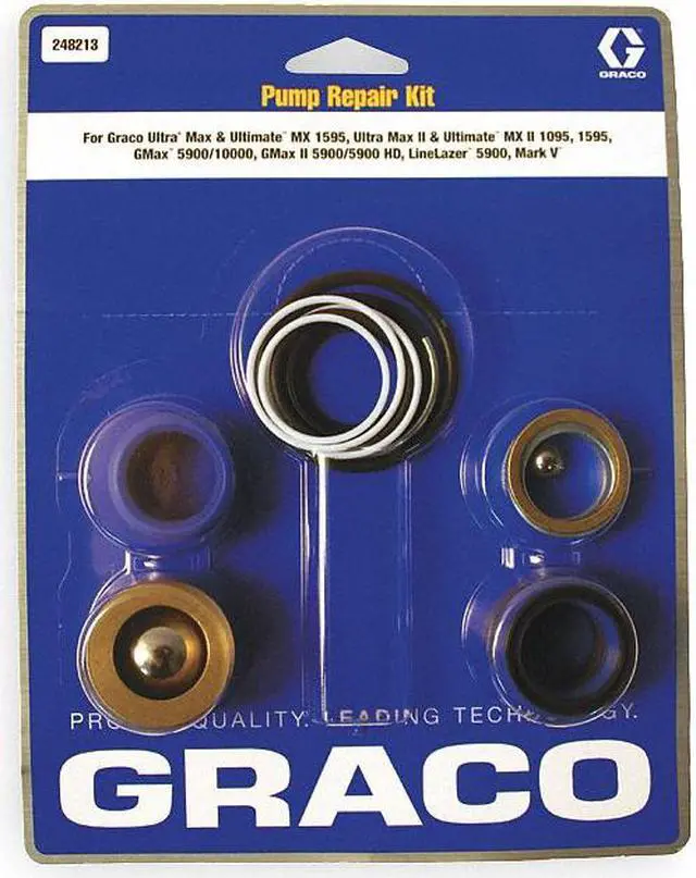 Alt view image 4 of 4 - GRACO 248213 Pump Repair Kit,Line Striping