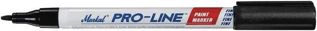 Alt view image 2 of 3 - MARKAL 96873 Paint Marker, Fine Tip, Black Color Family, Paint
