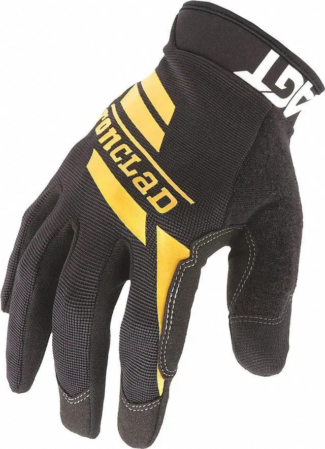 Main image of Mechanics Gloves, Light Duty, S, Black, Pr