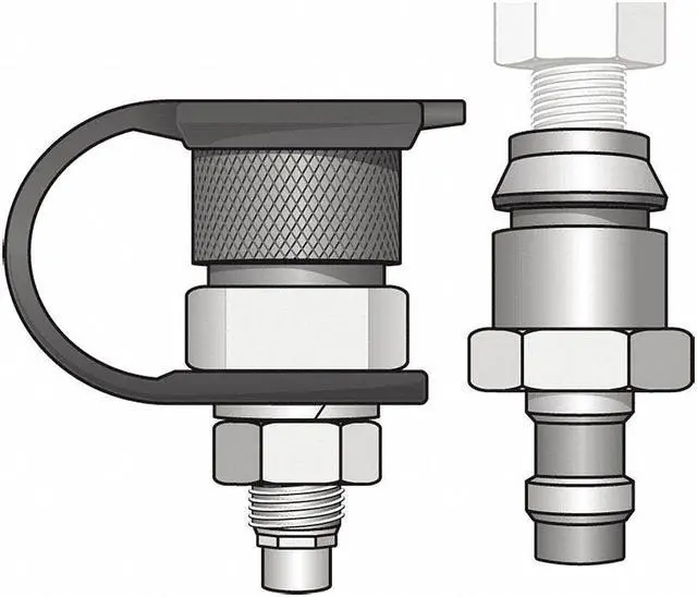 Alt view image 2 of 2 - CHECKERS FSQD-KIT Quick Disconnect Base Mount Kit
