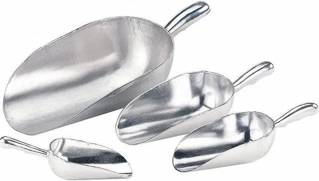 Alt view image 2 of 3 - CRESTWARE AS57 Aluminum Scoop,57 oz.