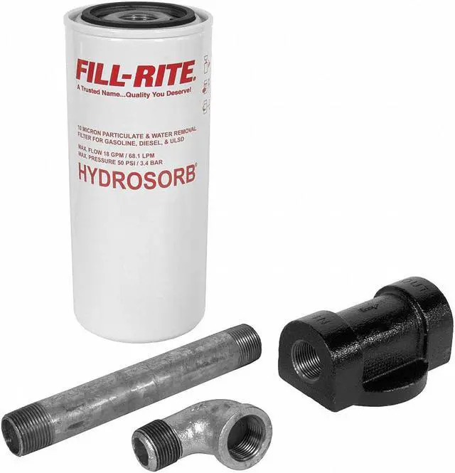 Alt view image 2 of 6 - FILL-RITE 1210KTF7019 Filter Kt Hydrosorb 3/4 Outlet
