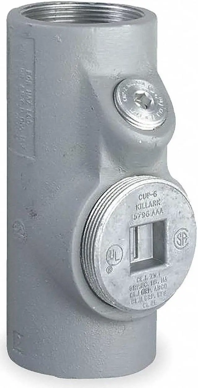 Main image of HUBBELL KILLARK ENY-2M RMC Sealing, 3/4 in, Threaded, Iron, Plain, Gray