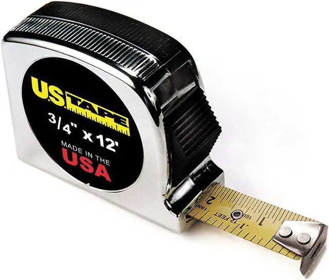 Main image of US TAPE 56908 12 ft Tape Measures, 3/4 in Blade