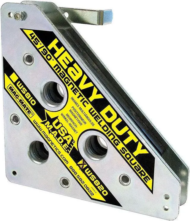 Alt view image 2 of 2 - MAG-MATE WS820 Magnetic Weld Square,8x8in,325lb