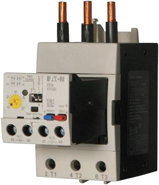 Alt view image 3 of 3 - EATON XTOE100DCS Overload Relay,20 to 100A,Electronic,3P