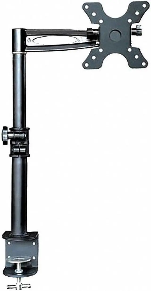 Alt view image 7 of 9 - Monoprice 2-Way Adjustable Tilting Desk Mount Bracket - Black For 13-30 Inch Monitors