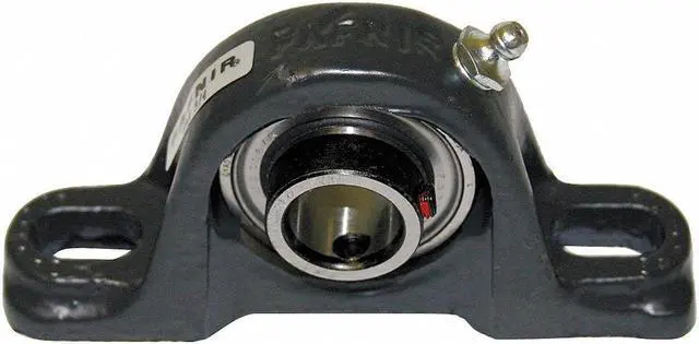 Main image of Pillow Block Bearing, Number of Bolts: 2, Ball Bearing Type, 1-1/4" Bore Dia.