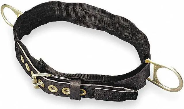 Alt view image 3 of 3 - HONEYWELL MILLER 2NA/MBK Body Belt, 2 D-Rings, Hips Location, Stainless Steel,