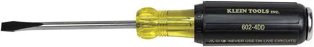 Alt view image 2 of 10 - Klein Tools - 602-4DD - Slotted - 4 Inch - Demolition Driver