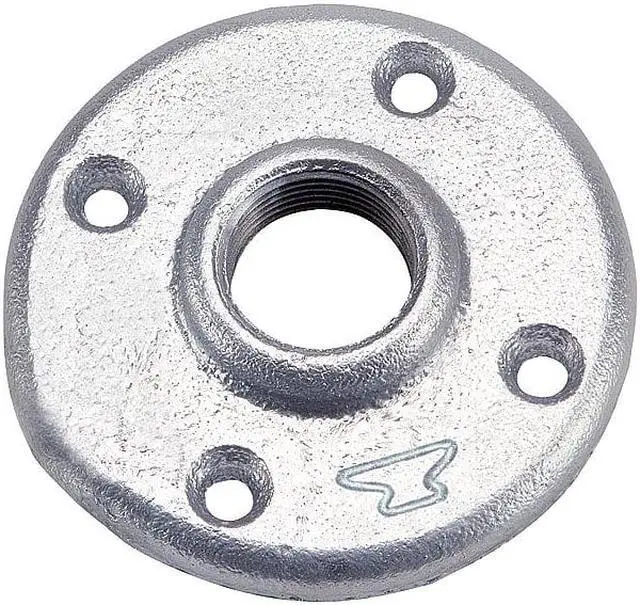 Alt view image 2 of 2 - ANVIL 0311106009 2" FNPT Galvanized Floor Flange