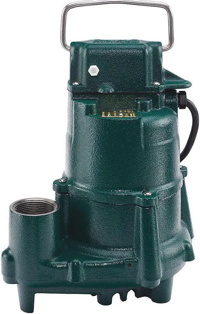 Alt view image 3 of 5 - ZOELLER E98 Submersible Effluent Pump,1/2hp,4.7A