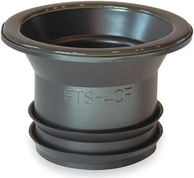 Alt view image 2 of 3 - FERNCO FTS-4CF Toilet Seal, Wax Free, Resists Chemicals