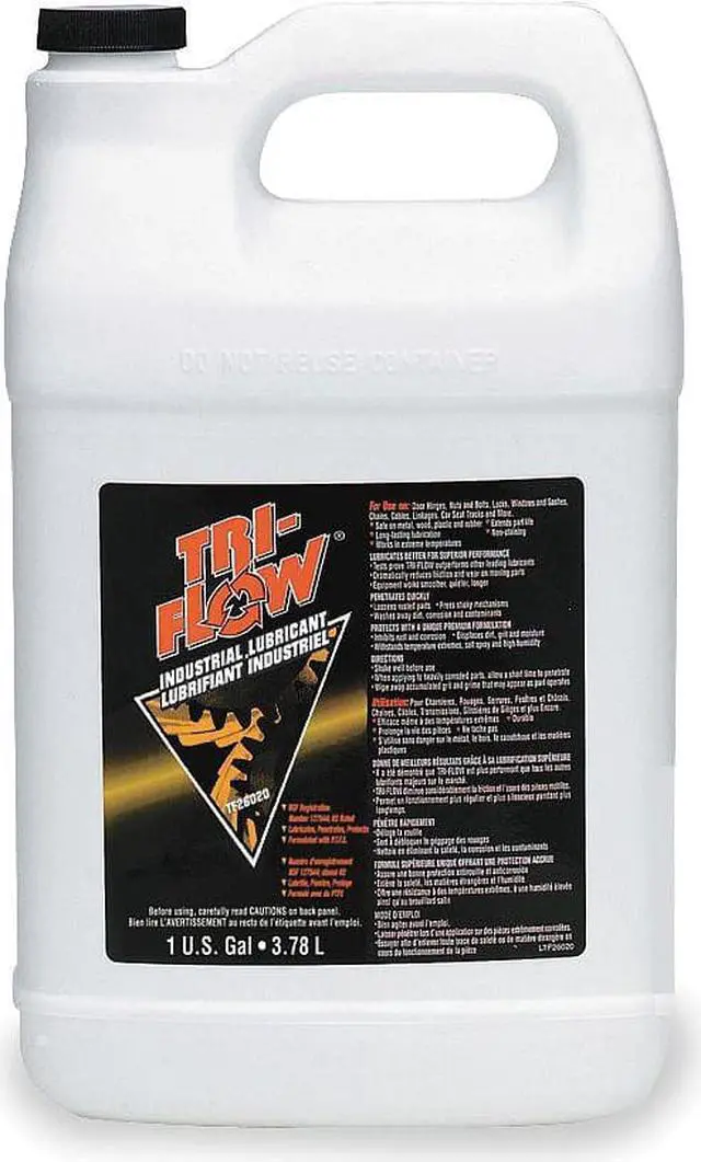 Alt view image 7 of 14 - TRI-FLOW TF260201 Multipurpose Lubricant, 1 gal., Jug, Mineral Oil, Brown