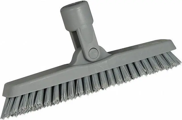 Alt view image 4 of 11 - Unger Industrial LLC SmartColor Swivel Corner Brush 8 2/3" Gray Handle CB20G