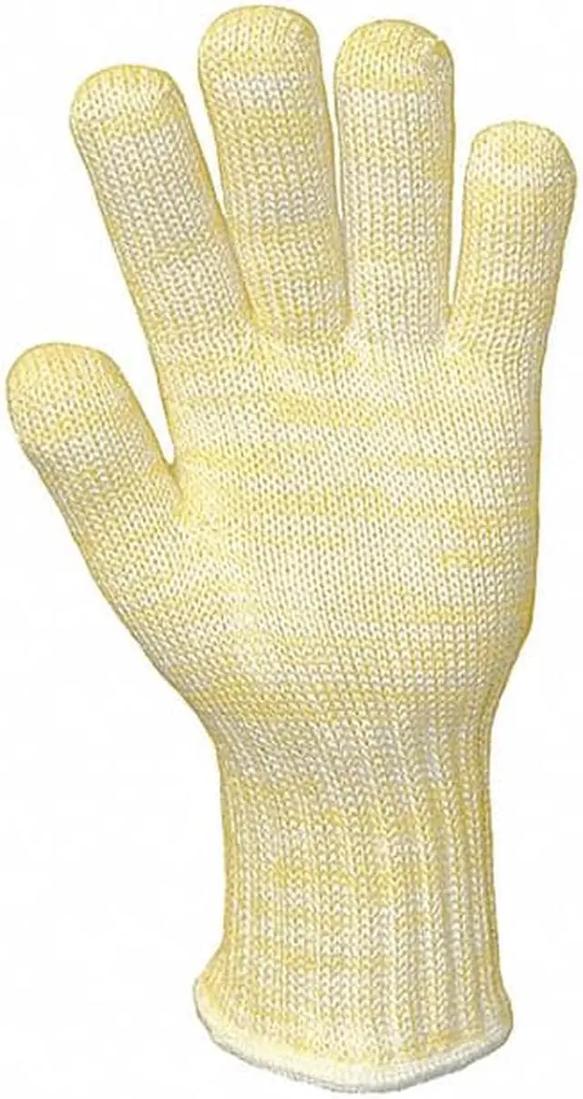 Alt view image 2 of 2 - WELLS LAMONT 2610M-GR Heat Resistant Gloves, Kevlar(R)/Nomex(R)/Cotton, 500