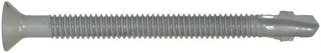 Main image of TEKS 1096000 1/4" x 3" Steel Self Drilling Screws, Flat Head Type 100 PK
