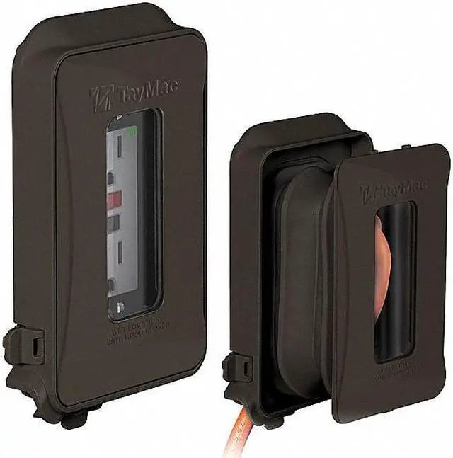 Alt view image 2 of 6 - TAYMAC ML450Z 1 Gang -Gang Multi-directional Weatherproof Cover, ,Polycarbonate
