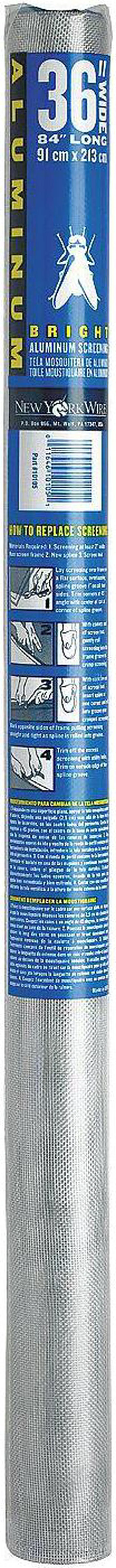 Main image of SAINT-GOBAIN ADFORS FCS9439-M Door and Window Screen, Aluminum, 48 in W, 100 ft
