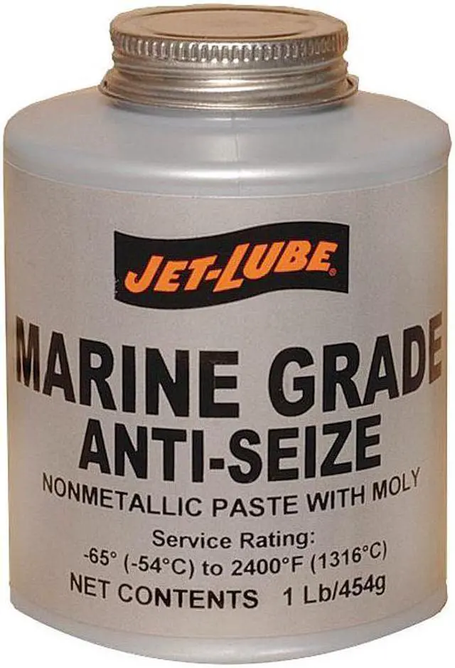 Alt view image 3 of 3 - JET-LUBE 49704 Anti Seize Compound,Marine,16 oz,Can