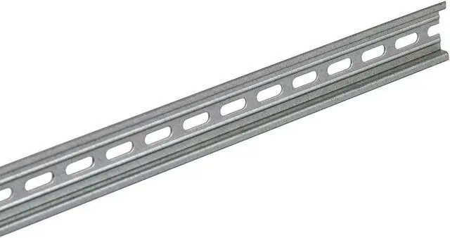 Main image of SQUARE D 9080MH379 Channel,35mm Din Rail,78 in L,Prepunched