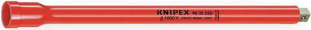Main image of Knipex 98-35-250 Insulated 250 mm Extension Bar 3/8" Square drive