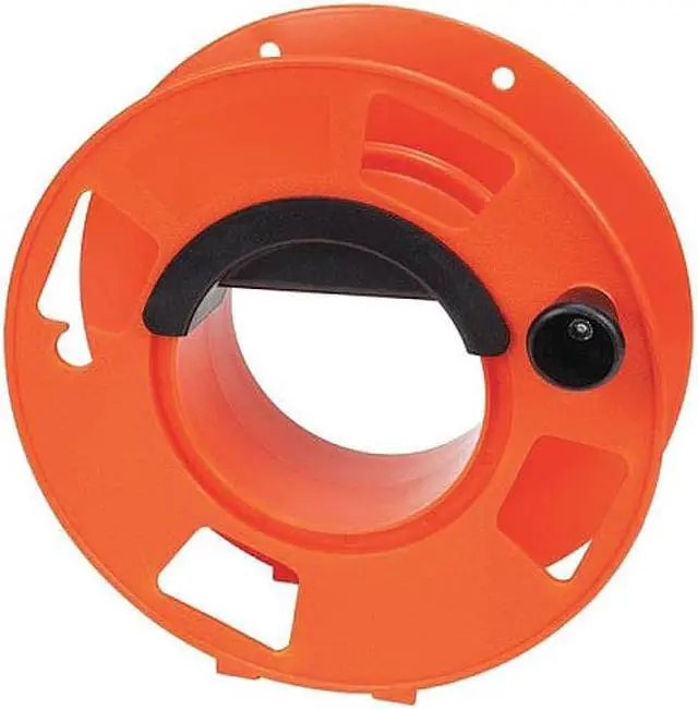 Alt view image 6 of 11 - BAYCO KW-110 Cord Storage Reel, Hand Operated, 16 AWG, Orange Reel Color, No