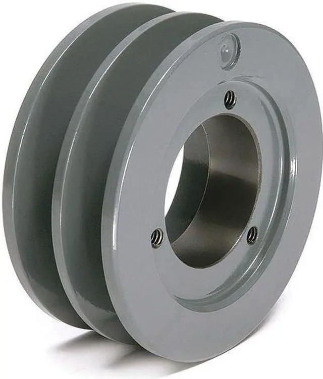 Alt view image 2 of 3 - TB WOOD'S 5V4652 1/2" to 1-15/16" Bushed Bore 2-Groove Standard V-Belt Pulley