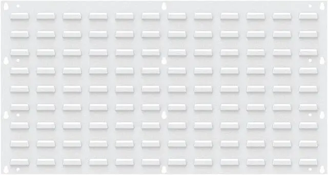 Main image of AKRO-MILS 30636TEXWHT Steel Louvered Panel, 5/16 in D x 20 in H x 36 in W, White