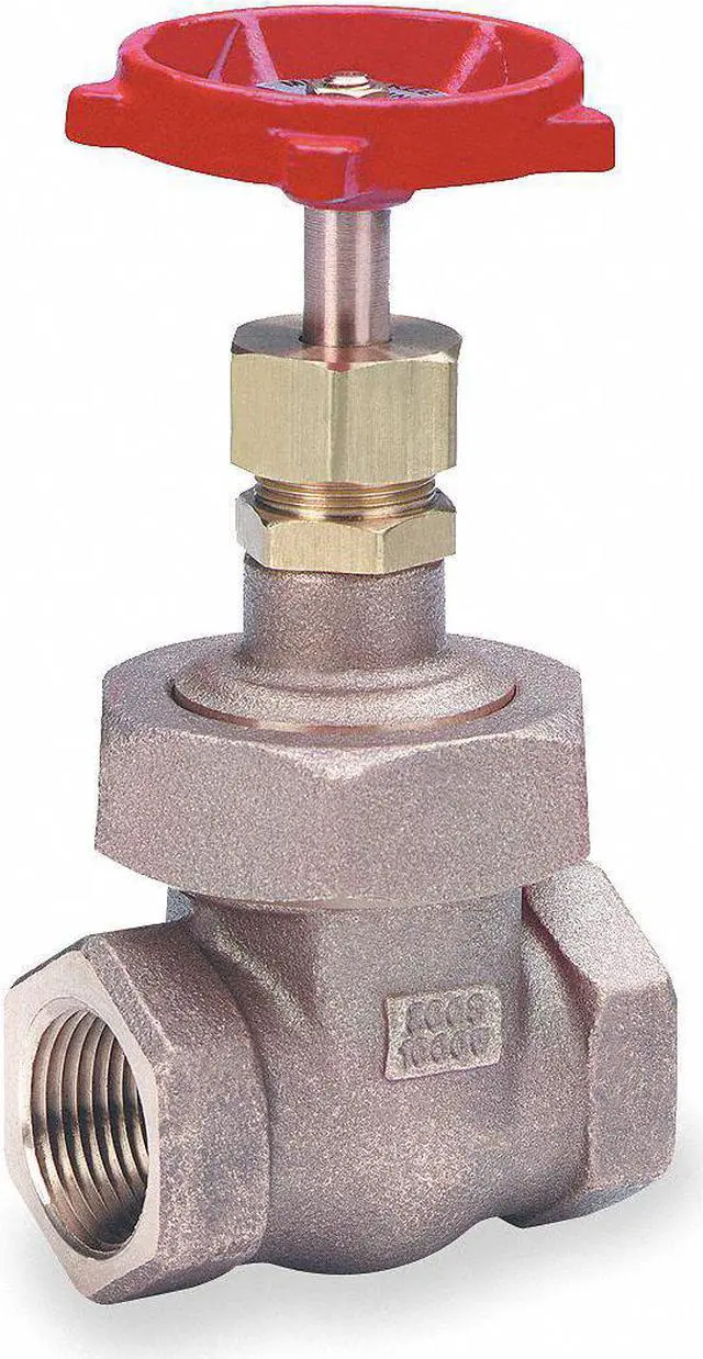Main image of MILWAUKEE VALVE 1186 1 1/2 Gate Valve,Class 300,1-1/2 In.,FNPT