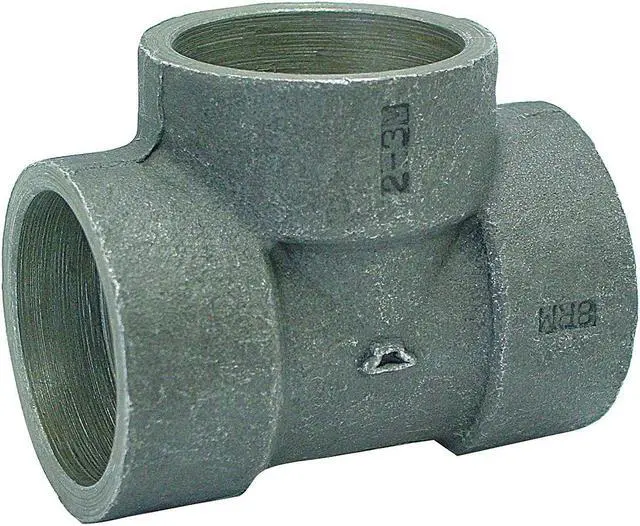Alt view image 2 of 2 - ANVIL 0362026205 Tee Tee, 2" Pipe, Socket Weld, Black Forged Steel, Class 3000