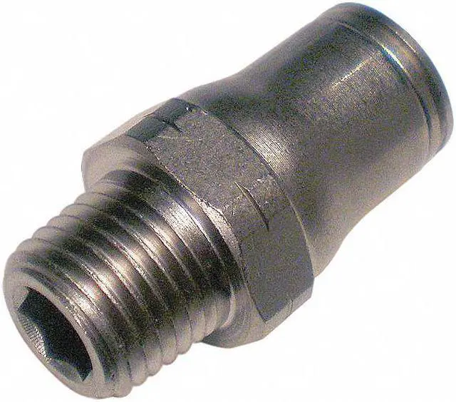 Main image of LEGRIS 3675 14 21 14mm Tube x BSPT Nickel Brass Male Connector