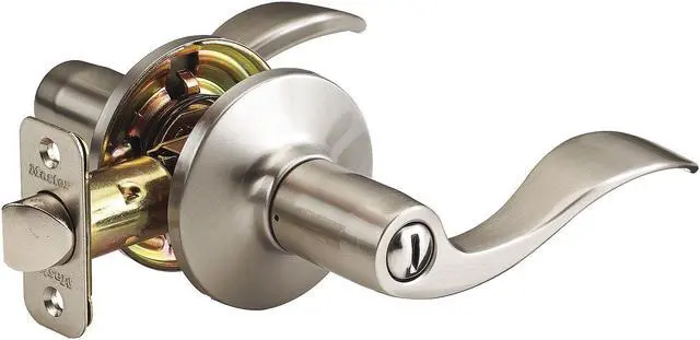 Alt view image 2 of 3 - MASTER LOCK WL0315/T6P Lever Lockset,Mechanical,Grade 3,WL Wave