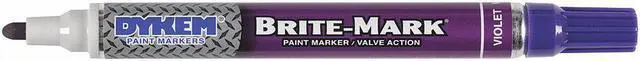 Main image of DYKEM 84019 Brite Mark 916 Paint Marker Medium Tip, Violet