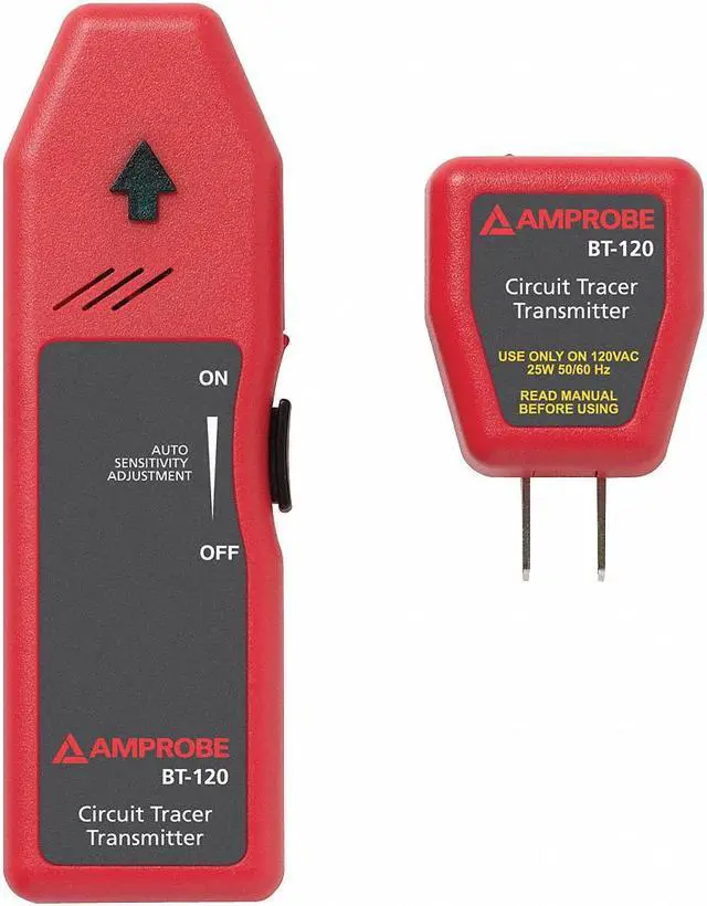 Main image of AMPROBE BT-120 Crct Brkr Finder,90 to 120VAC,Enrgzd