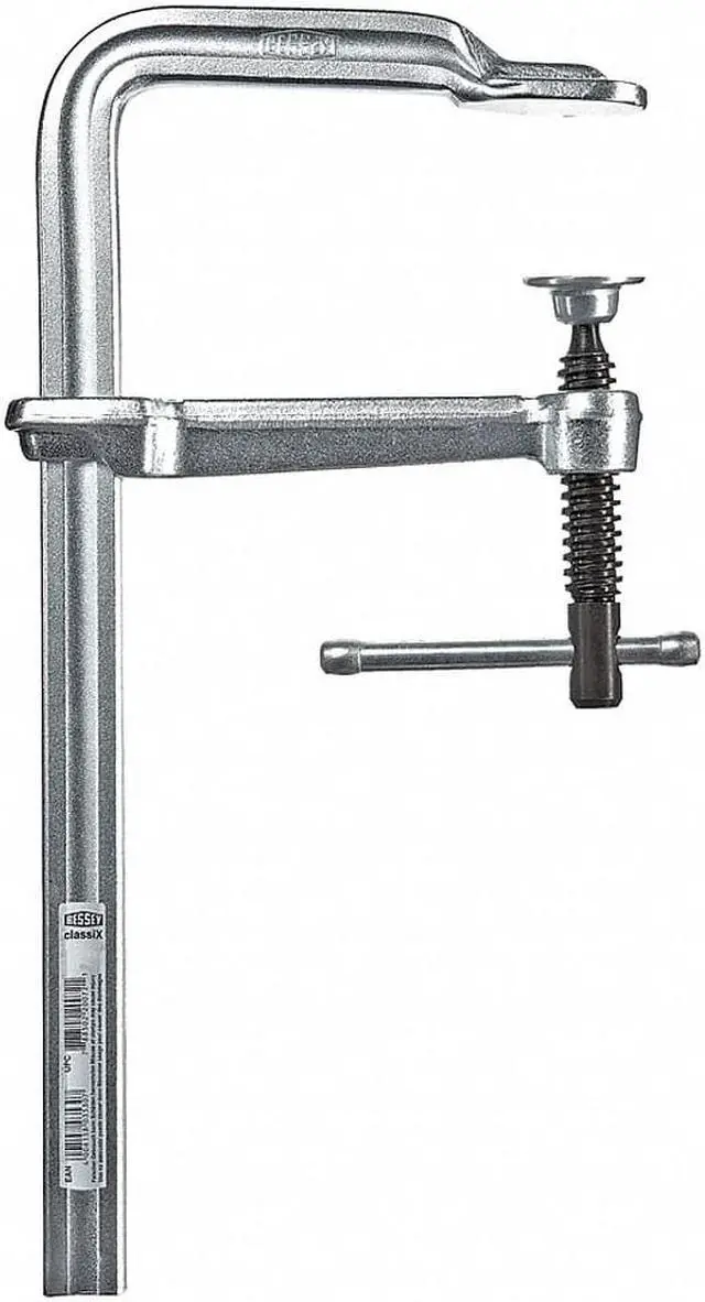Alt view image 6 of 6 - BESSEY GS20K 8 in Bar Clamp, Tempered Drop-Forged Steel Handle and 4 in Throat