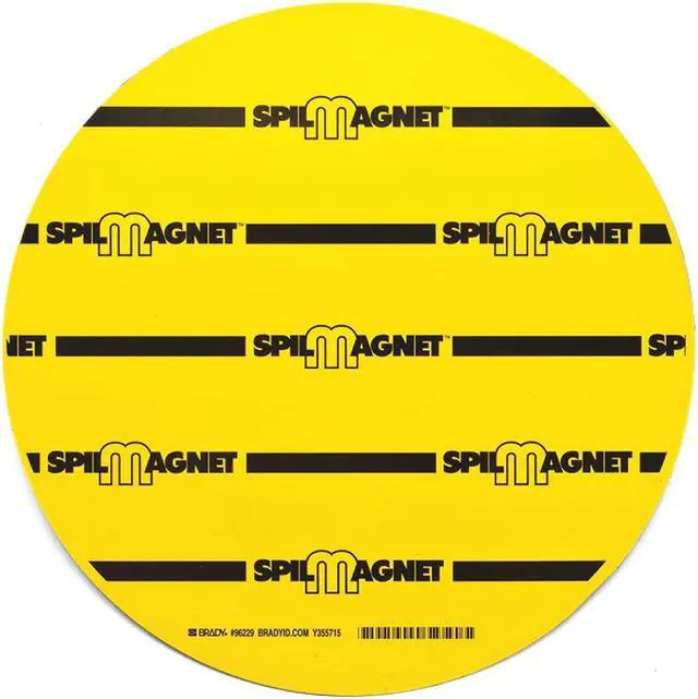 Alt view image 2 of 2 - BRADY 96229 Magnetic Drain Cover,12 In. W,Vinyl