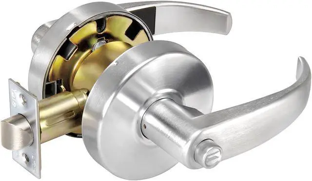 Alt view image 3 of 4 - ASSA ABLOY ACCENTRA PB4602LN x 626 Lever Lockset, Mechanical, Privacy, Grade 2