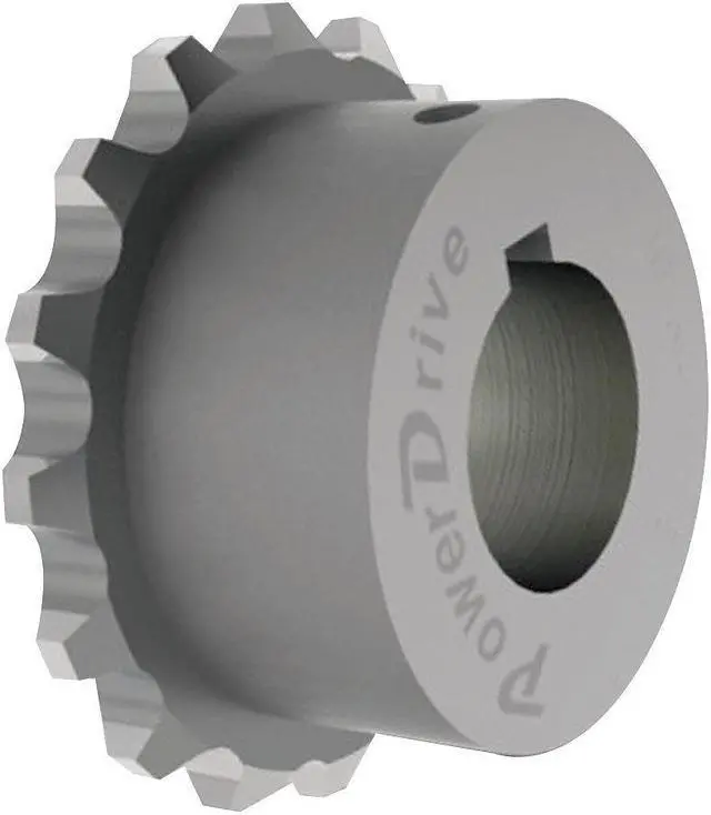 Main image of POWER DRIVE C4016X1 1/8 Fixed Bore Chain Coupling Sprocket , 1-1/8 Bore Dia.,