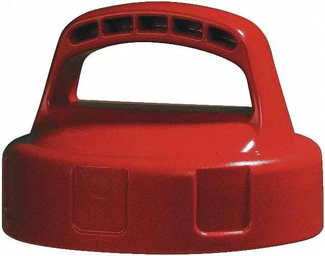 Alt view image 2 of 2 - OIL SAFE 100108 Storage Lid,HDPE,Red
