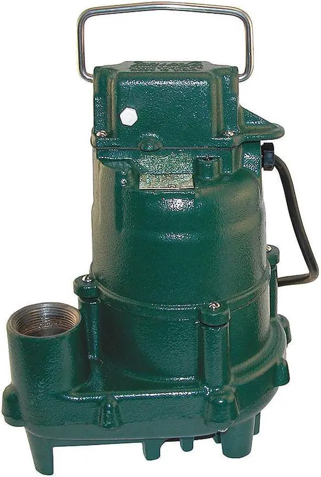 Alt view image 2 of 4 - ZOELLER N153 Submersible Effluent Pump,1/2hp,10.5A